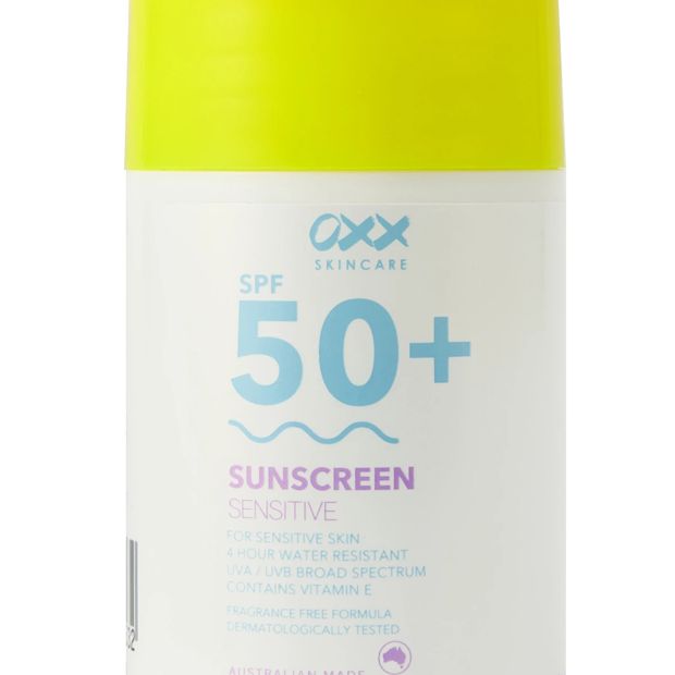 OXX Skincare SPF 50+ Sensitive Sunscreen 75ml - Vitamin E