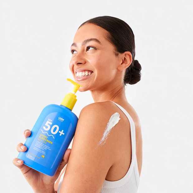 OXX Skincare SPF 50+ Sport Sunscreen 500ml - Zinc and Aloe Vera