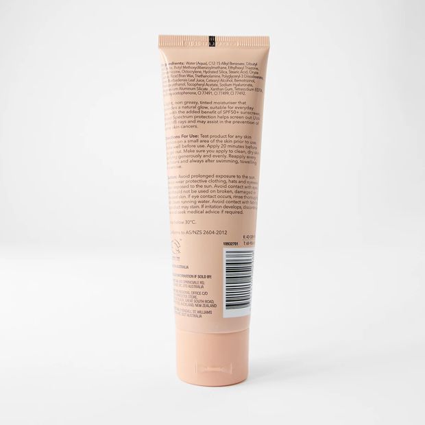 OXX Skincare SPF 50+ Face Moisturiser and Sunscreen 75ml - Vitamin E