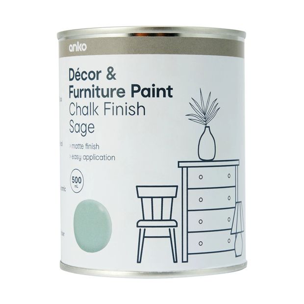 Decor & Furniture Paint, Sage - Anko