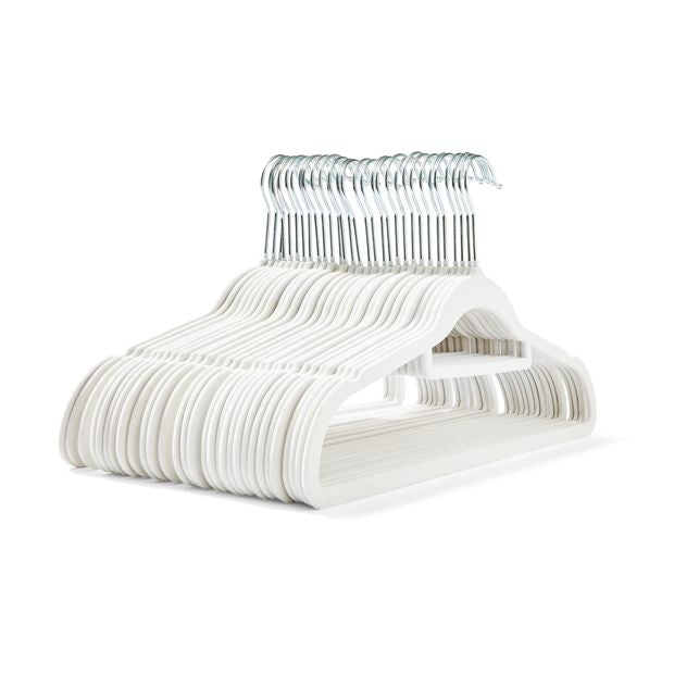 Flocked Hangers, 30 Pack - Anko