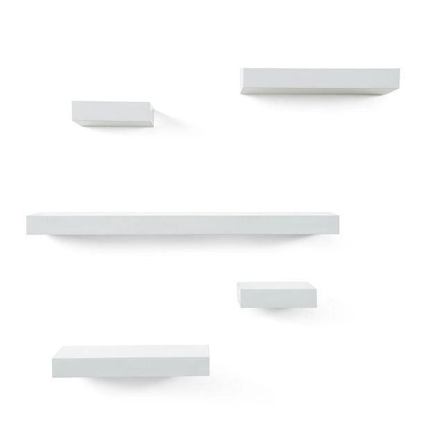 Floating Shelves, 5 Pack - Anko