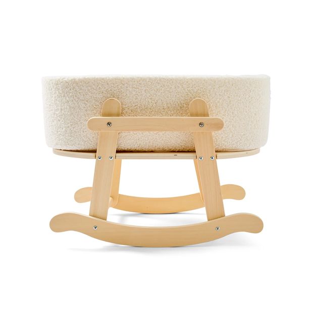 Wooden Doll Bassinet, Boucle - Anko