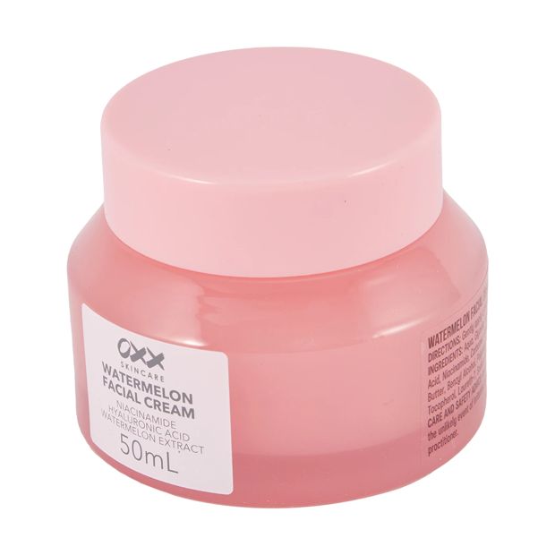 Watermelon Facial Cream, Niacinamide, Hyaluronic Acid & Watermelon - OXX Skincare