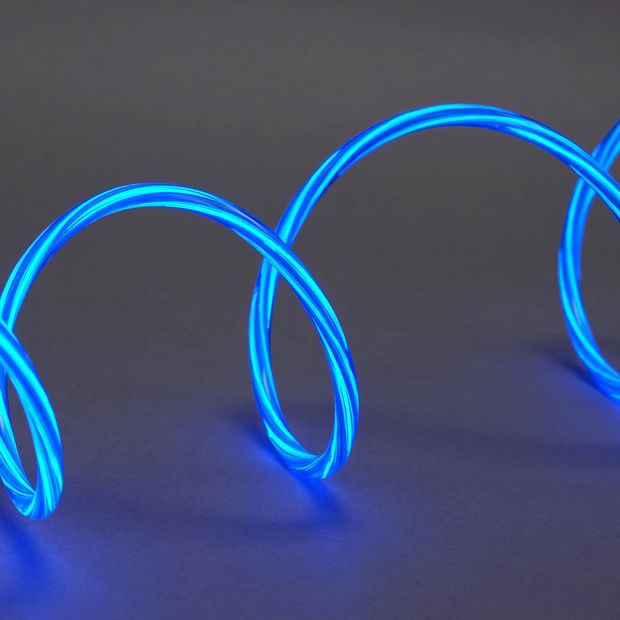 USB-A to USB-C 1m Cable with Light - Anko