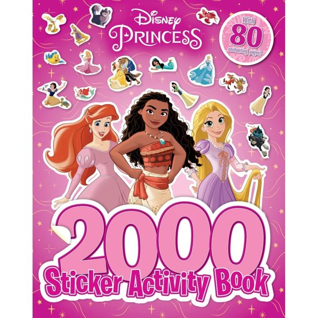 Disney Princess: 2000 Sticker Activity Book