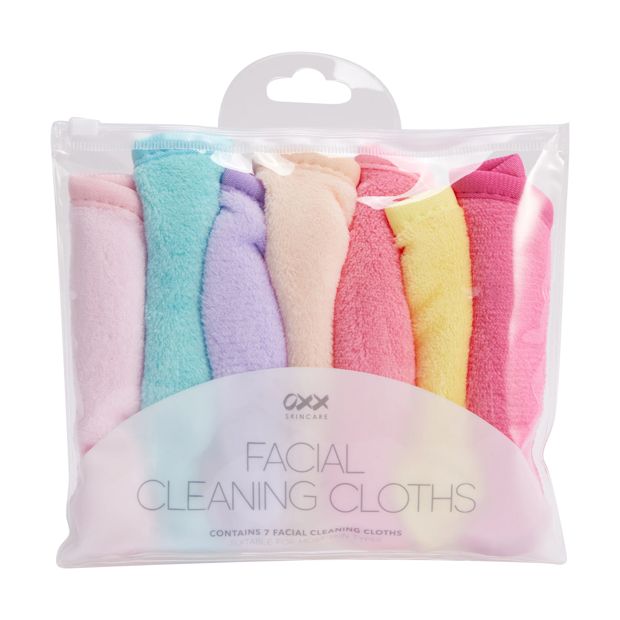 OXX Skincare 7 Pack Facial Cleaning Cloths