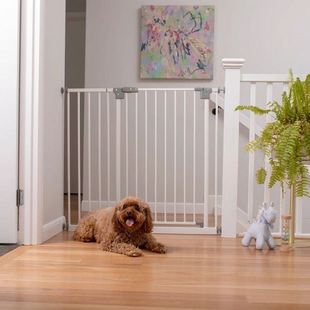 Tall Metal Gate with Extensions - Anko