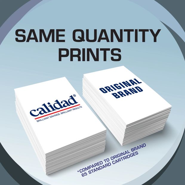 Calidad HP 65 Ink Cartridges Value Pack - 3 Pack