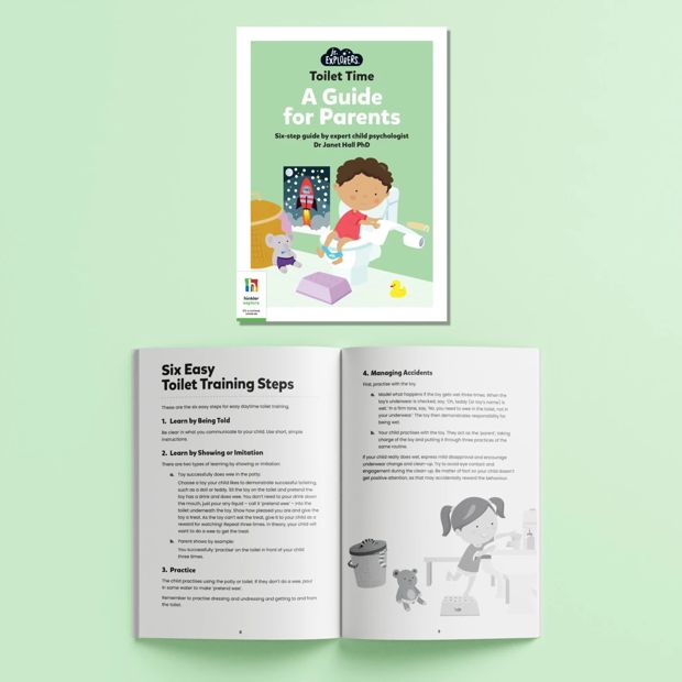 Junior Explorers: Toilet Time A Training Kit for Boys