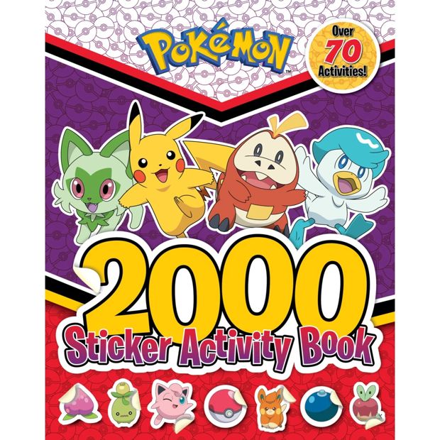 Pokemon 2000 Sticker Activity Book