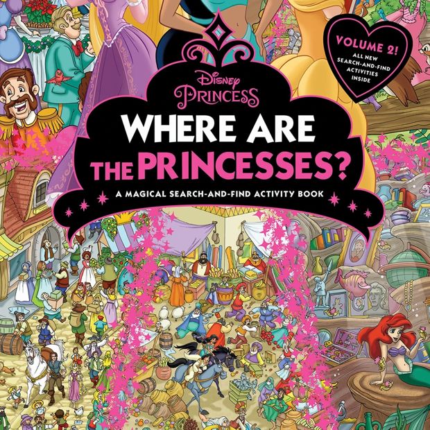 Where Are The Princesses? A Royal Search-And-Find Activity Book