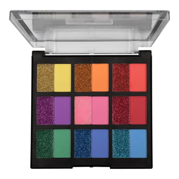 BYS 18 Shades Eyeshadow Palette - Glitz and Glam