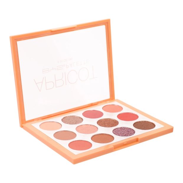 BYS 12 Shades Eyeshadow Palette - Apricot