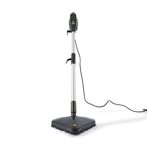 Floor & Hand Steamer, Grey and Black - Anko