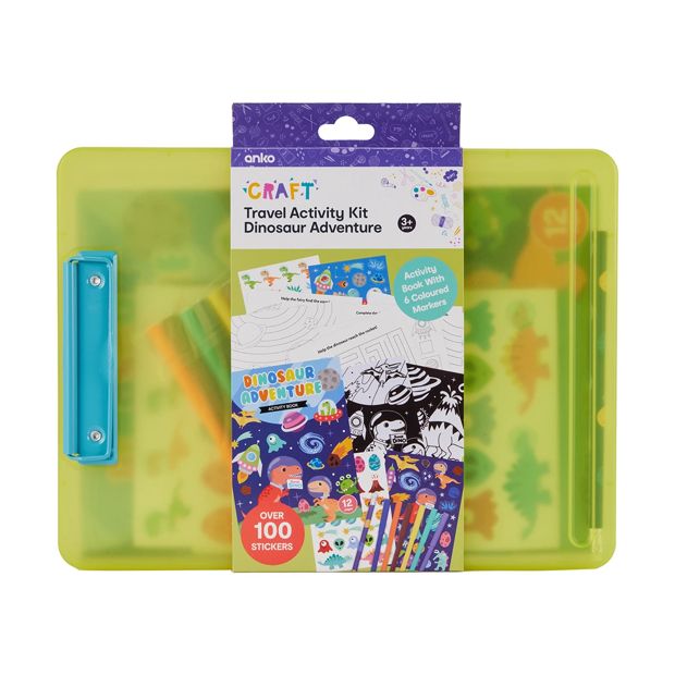 Travel Activity Kit, Dinosaur Adventure - Anko