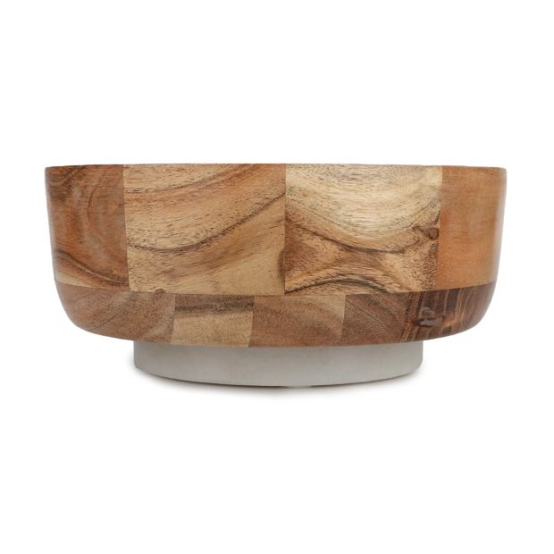 Acacia/Marble Fruit Bowl - Anko