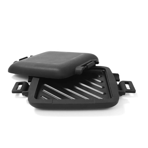 Microwave Toastie Maker, Black - Anko