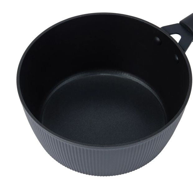 Linear Non-Stick Saucepan, 20cm - Anko