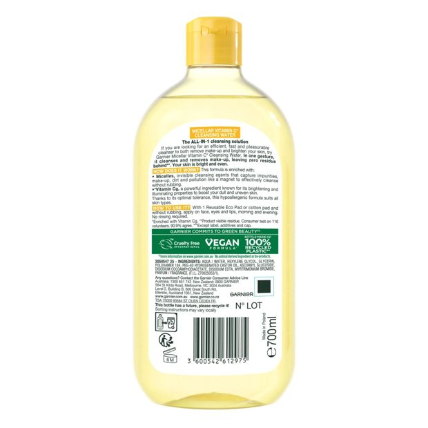 Garnier SkinActive All-In-One Micellar Cleansing Water - 700ml