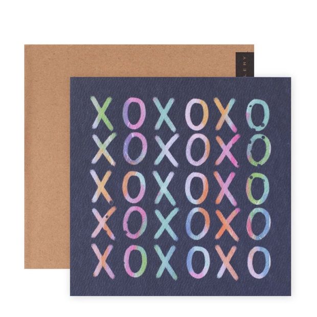 Hallmark x Christie Williams Gallery Blank Greeting Card - XOXO