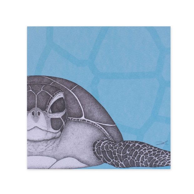 Hallmark x Dots by Donna Gallery Blank Greeting Card - Susan The Sea Turtle
