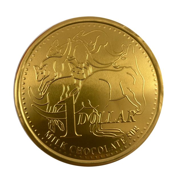 Milk Chocolate Medallion, Large 50g - Anko