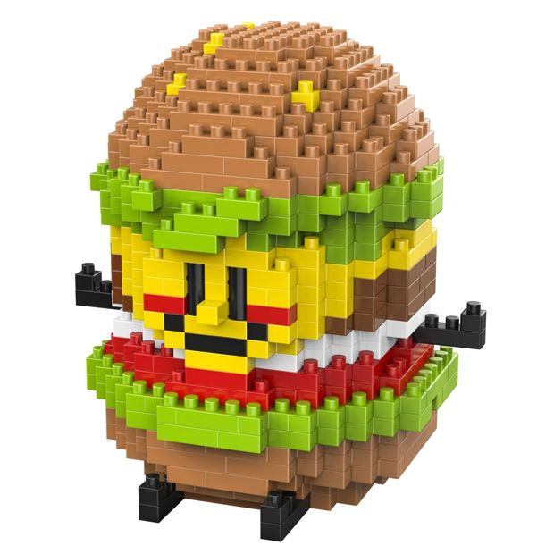 Mini Blocks Food Series: Foodie Friends, Assorted - Anko
