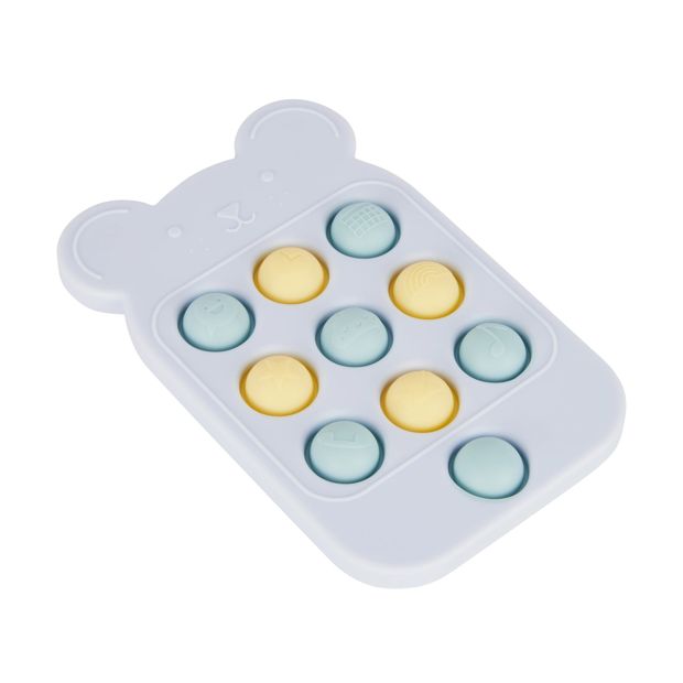 Silicone Phone Popper Teether Toy, Assorted - Anko