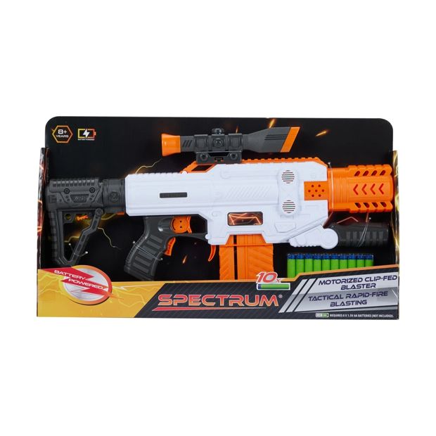 Spectrum 10X Motorized Clip-Fed Blaster