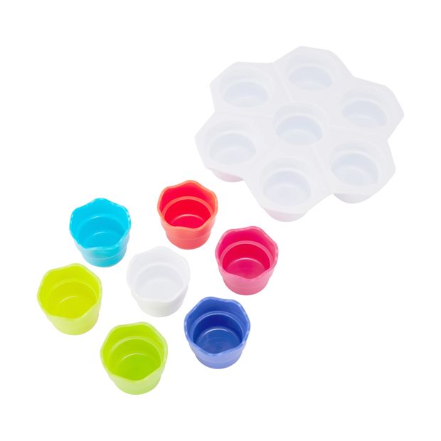 7 Paint Pot Tray - Anko