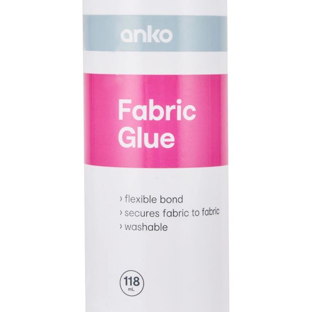 Fabric Glue, 118ml - Anko