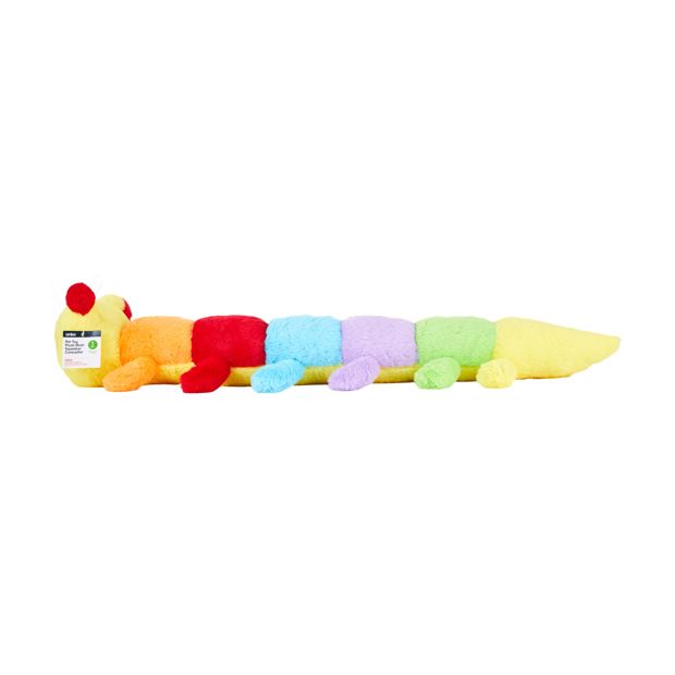 Pet Toy Plush Multi Squeaker Caterpillar - Anko