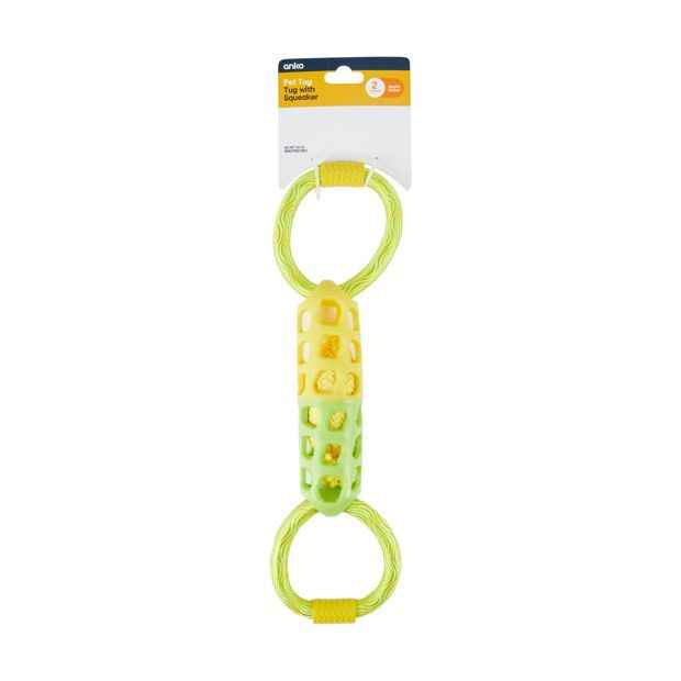 Pet Toy Tug with Squeaker - Anko