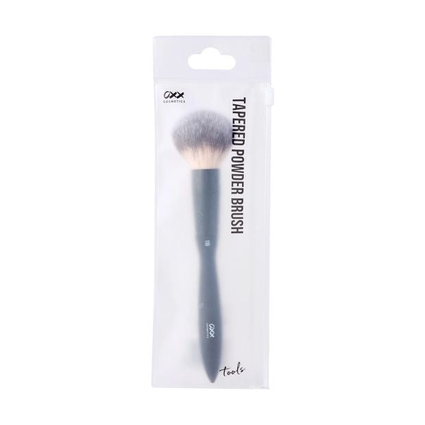 115 Tapered Powder Brush, Black - OXX Cosmetics