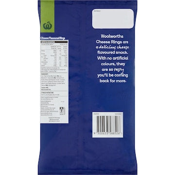 Woolworths Cheese Rings 190g