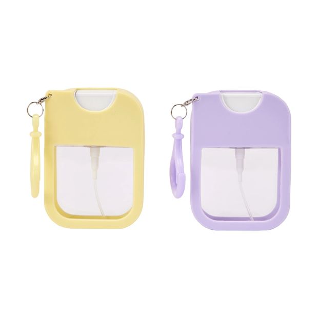 2 Pack Spray Bottles, White and Purple - OXX Travel