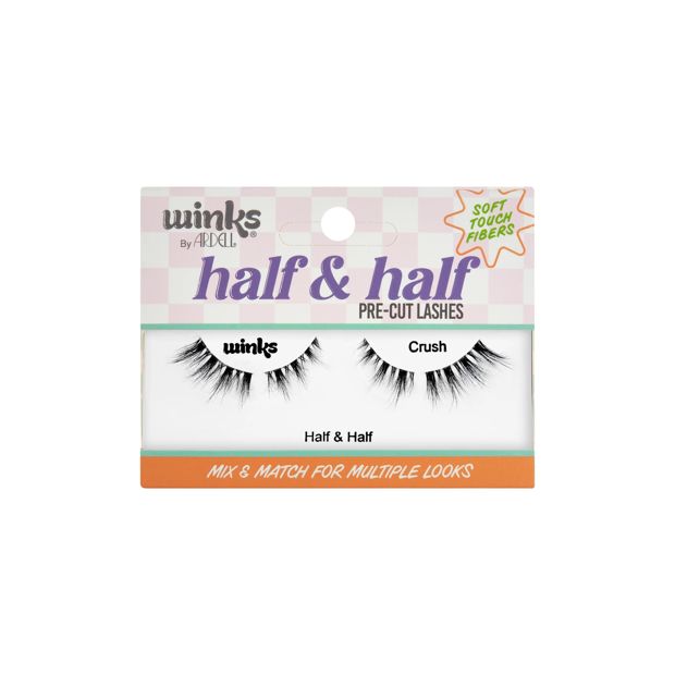 Winks by Ardell Half and Half Pre-Cut Lashes - Crush