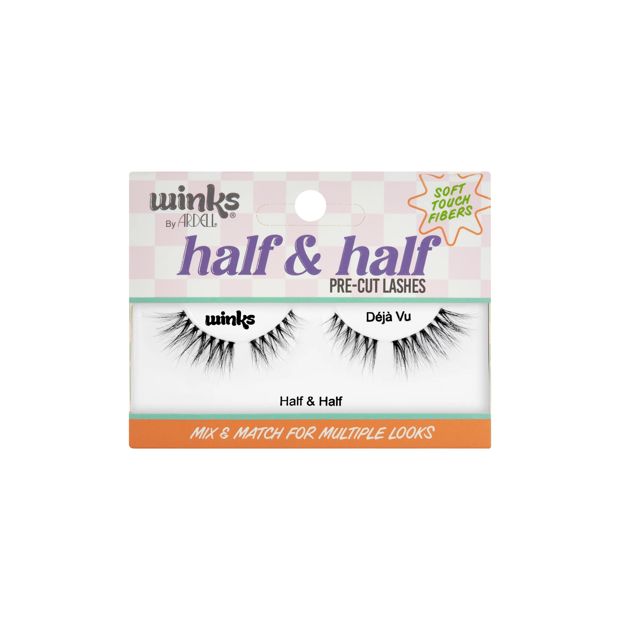 Winks by Ardell Half and Half Pre-Cut Lashes - Deja Vu