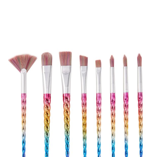 Paint Brush Set, Iridescent 8 Pack - Anko