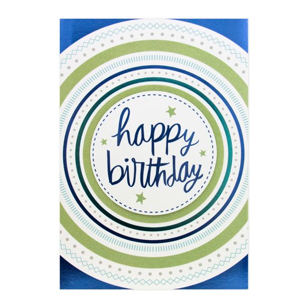 Hallmark Signature Birthday Card - Happy Moments