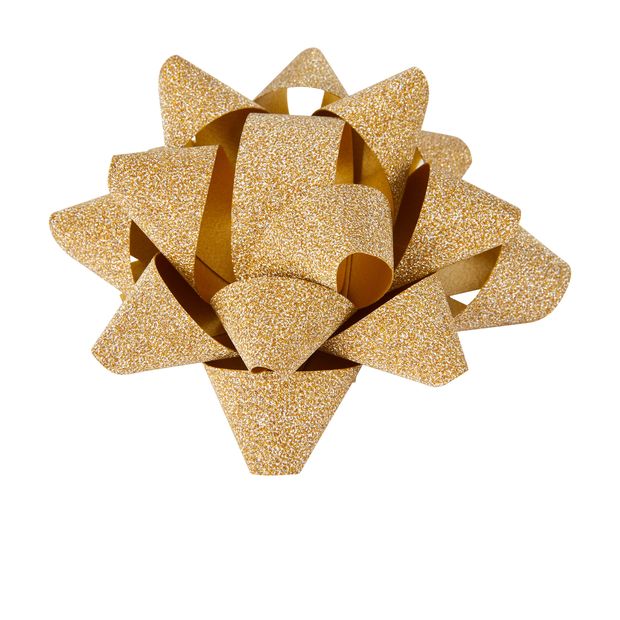 2 Piece Gift Bows, Gold Look - Anko