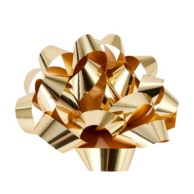 Giant Gift Bow, Gold Look - Anko