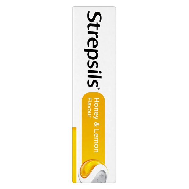 16 Pack Strepsils Sore Throat Relief Honey & Lemon Lozenges