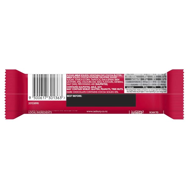 Cadbury Cherry Ripe Bar 44g