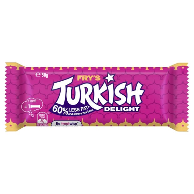 Fry's Turkish Delight Bar 50g