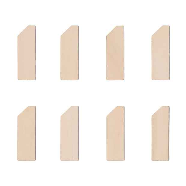 10-Piece Stretched Canvas Set, 20cm x 25cm