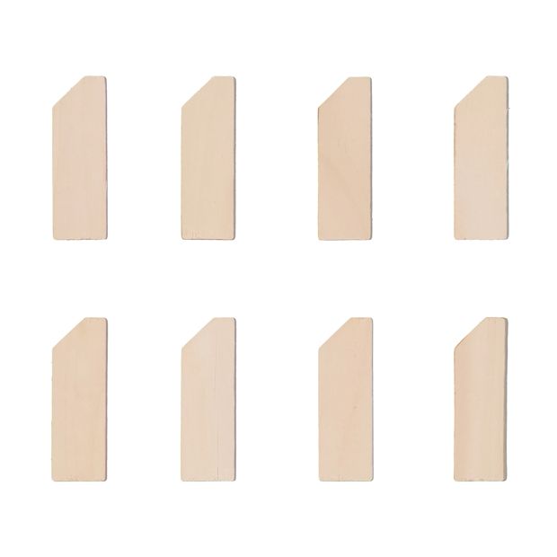 10 Piece 8in. x 10in. Stretched Canvas Value Pack - Anko