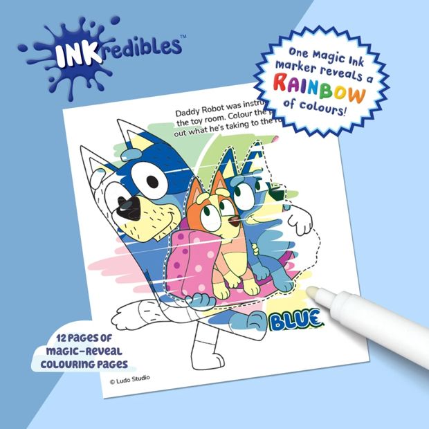 INKredibles Bluey Mess-Free Activity Kit