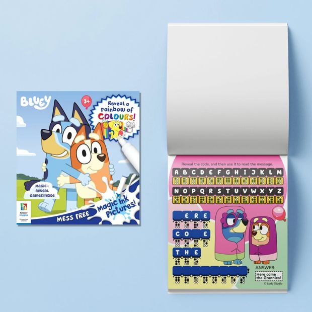 INKredibles Bluey Mess-Free Activity Kit